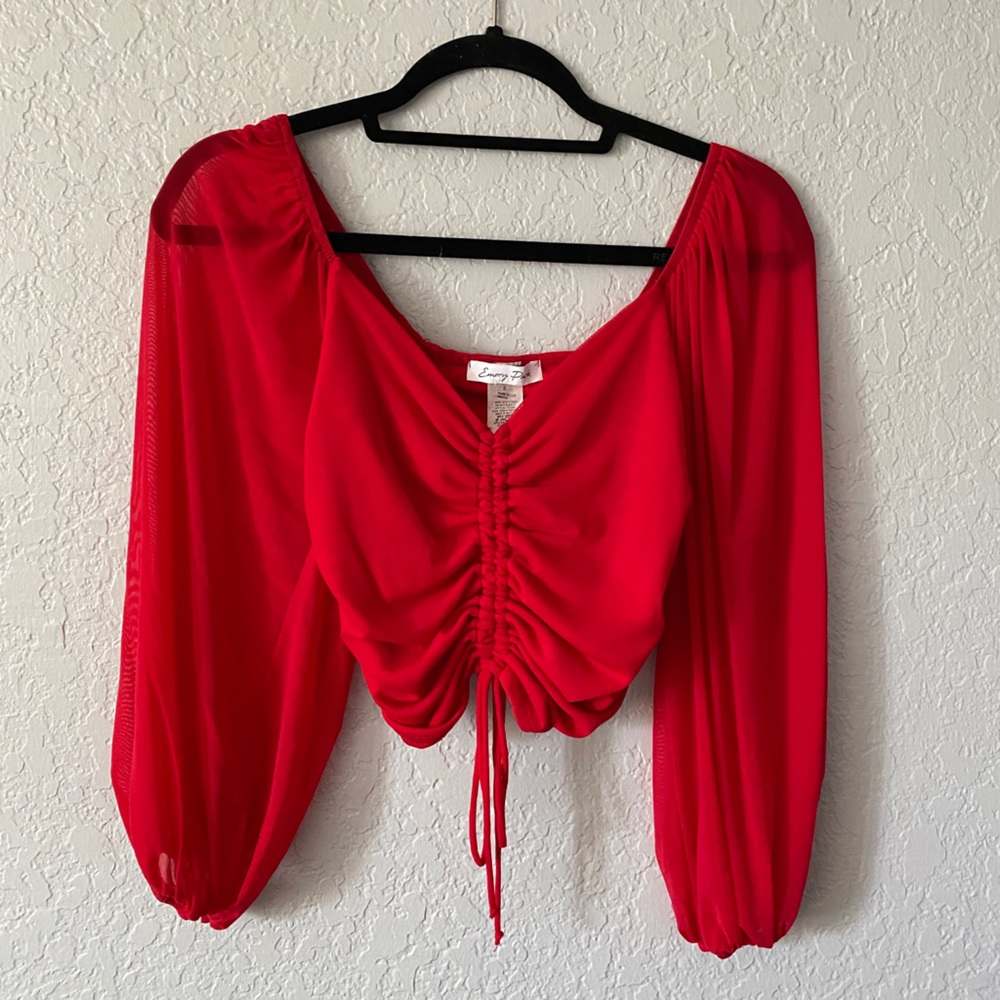Red Laura’s Boutique top